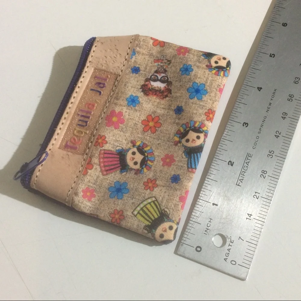 Frieda Kahlo Tequila JaL Mini Pouch Purple Pouch